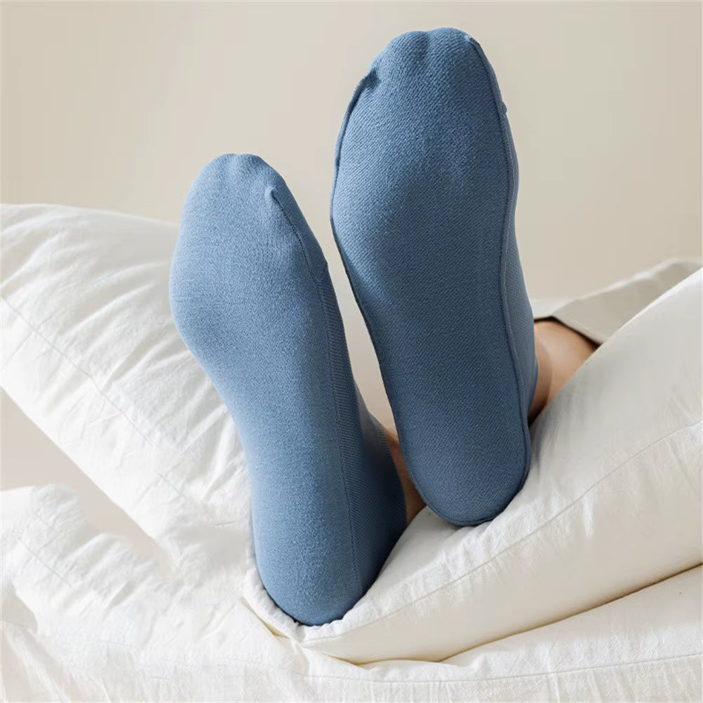 3 Pairs Ice Silk Men'S Invisible Boat Socks Summer Thin COTTON SOLE Non Slip Low Cut Short Socks Breathable Mesh